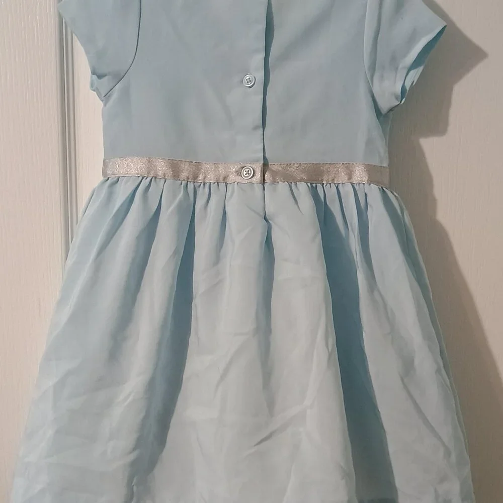 Gymboree/Dress/Girls/18-24M/Blue/Owls Glitter Bow Party